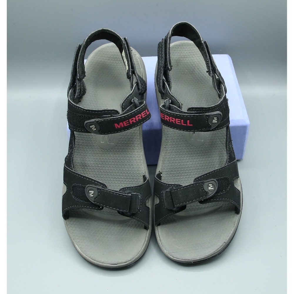 Merrell Cedrus Convertible Hiking Sandals Women US 8, Black Rose Red